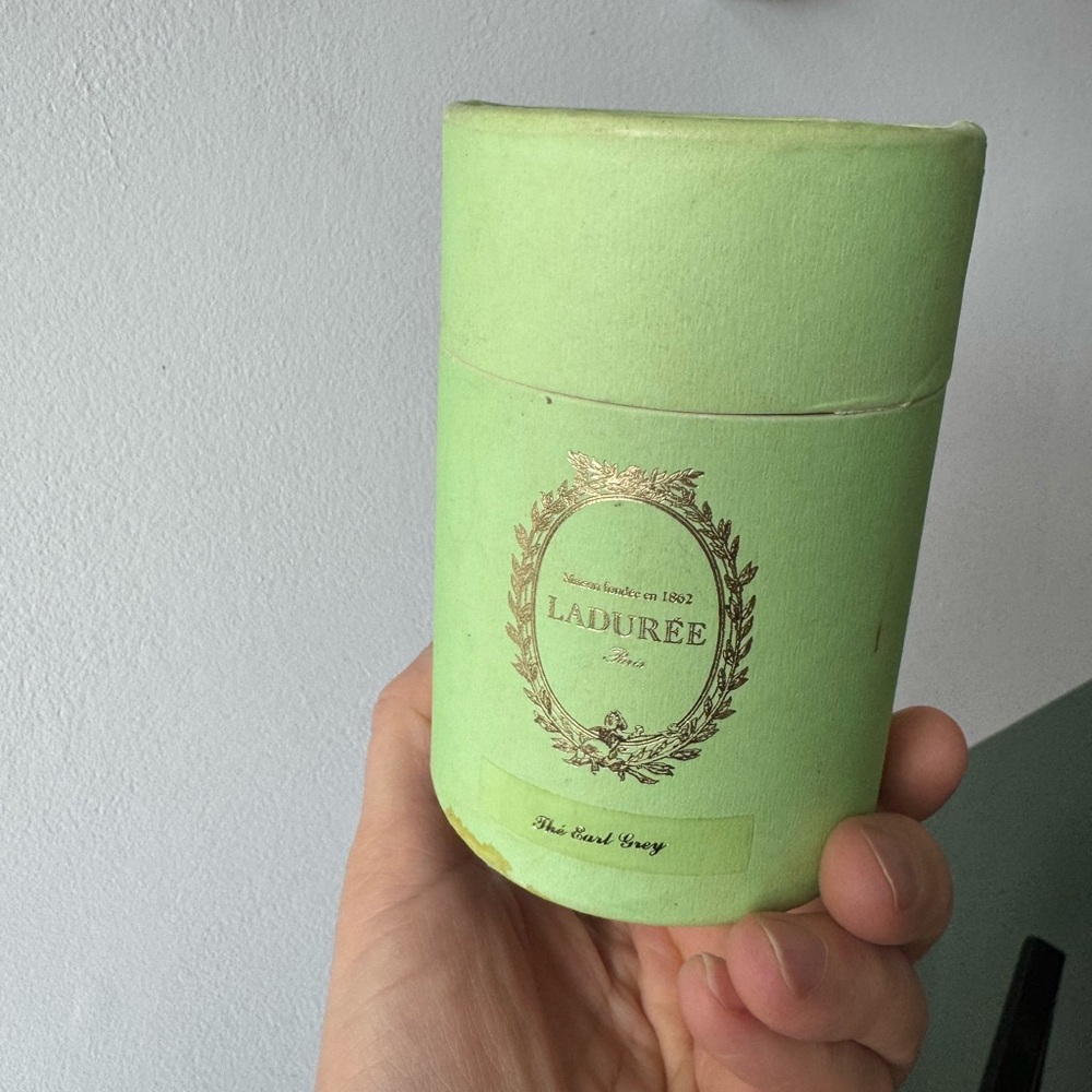Ladurée Mint Green Tea Canister